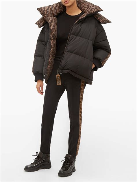 reversible fendi puffer|Down jacket .